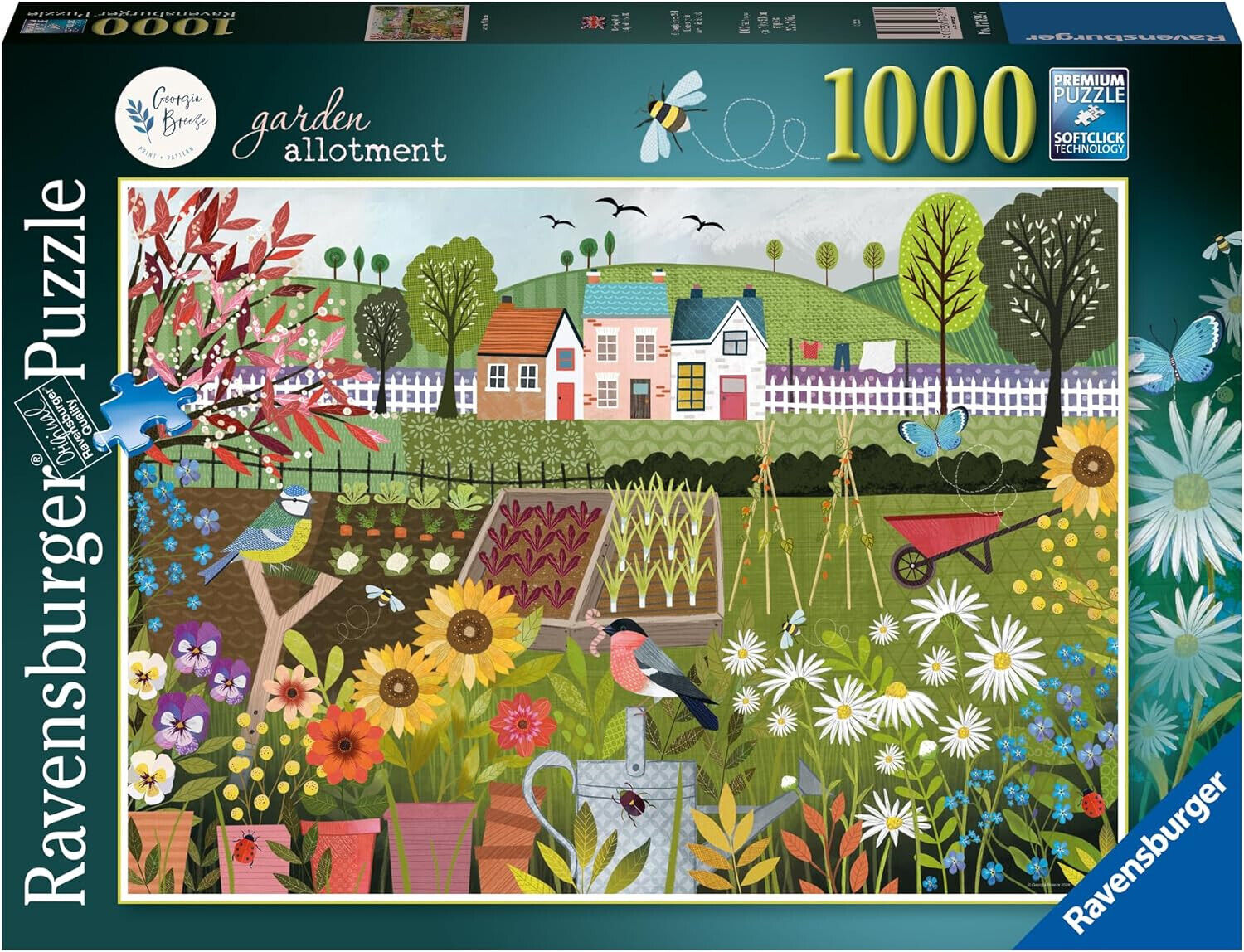 Ravensburger Garden Allotment 1000 Piece Jigsaw Puzzle **BRAND NEW**