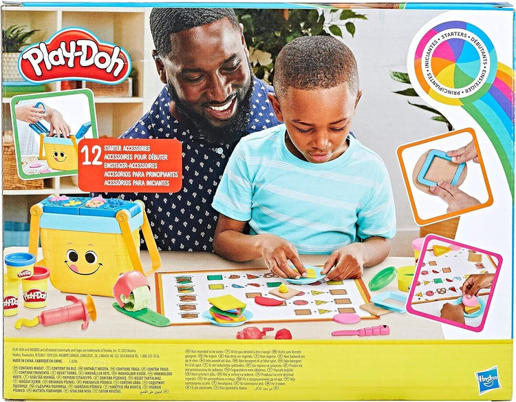 Play-Doh Picnic Shapes Starter Set, Preschool Toys (F6916) for 3+ Years