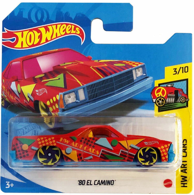 Hot Wheels 2021 Art Cars 1:64 Cars - Choose Your Favorite! Red '80 El Camino #3/10