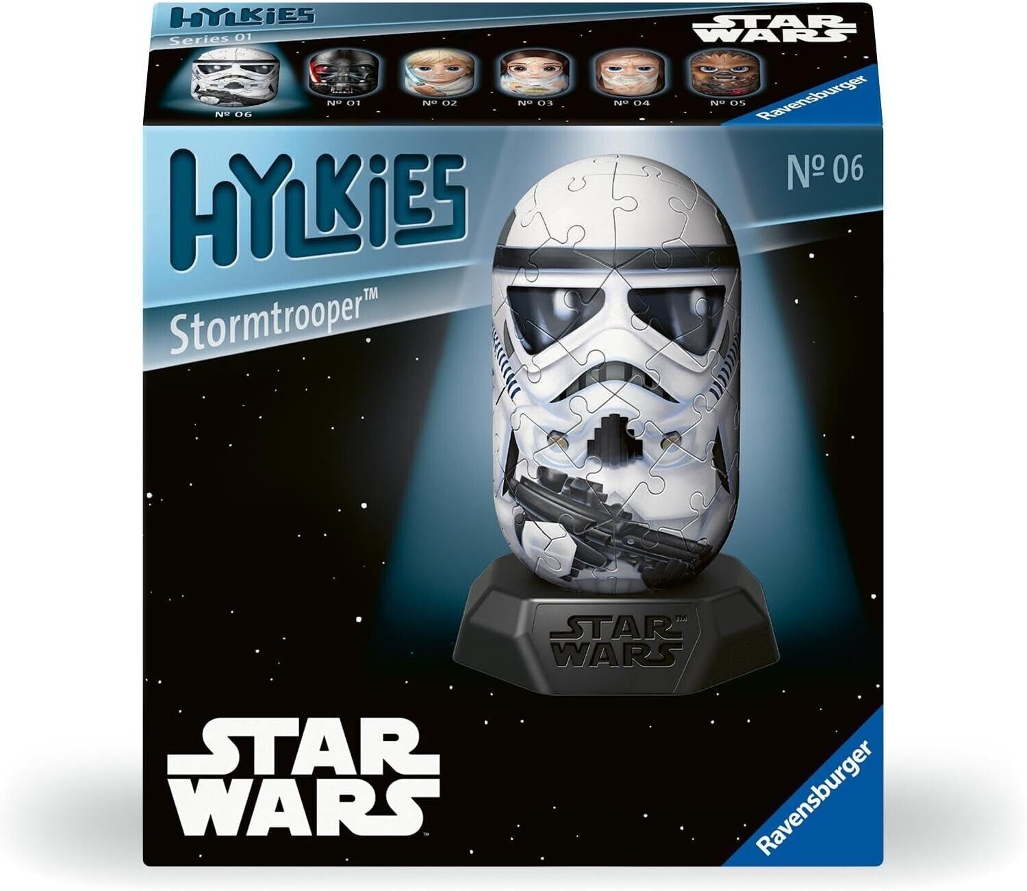 Ravensburger 12001017 Star Wars Hylkies Figures Stormtrooper Gifts for Kids and