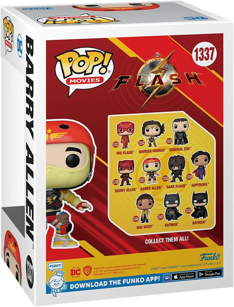 Funko Pop! Movies: The Flash - Barry Allen (Prototype Suit) Vinyl Figure #1337