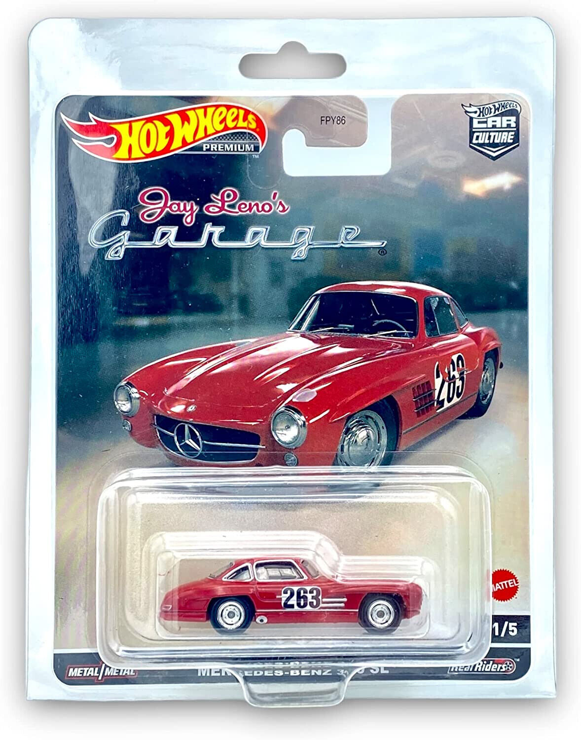 Hot Wheels Premium Car Culture Mercedes-Benz Diecast Model 1:64 Scale