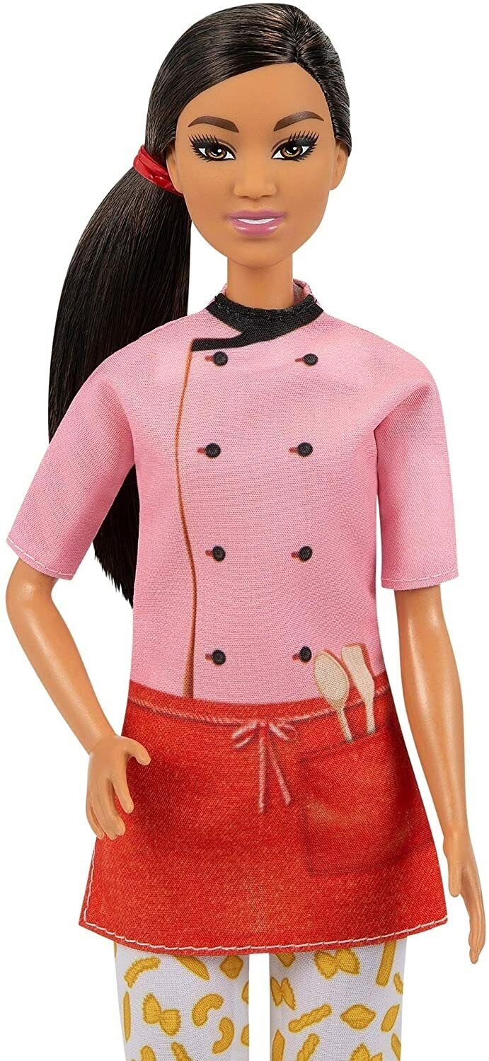 New Barbie Pasta Chef Career Doll GTW38 - Ready to Cook Up a Storm!