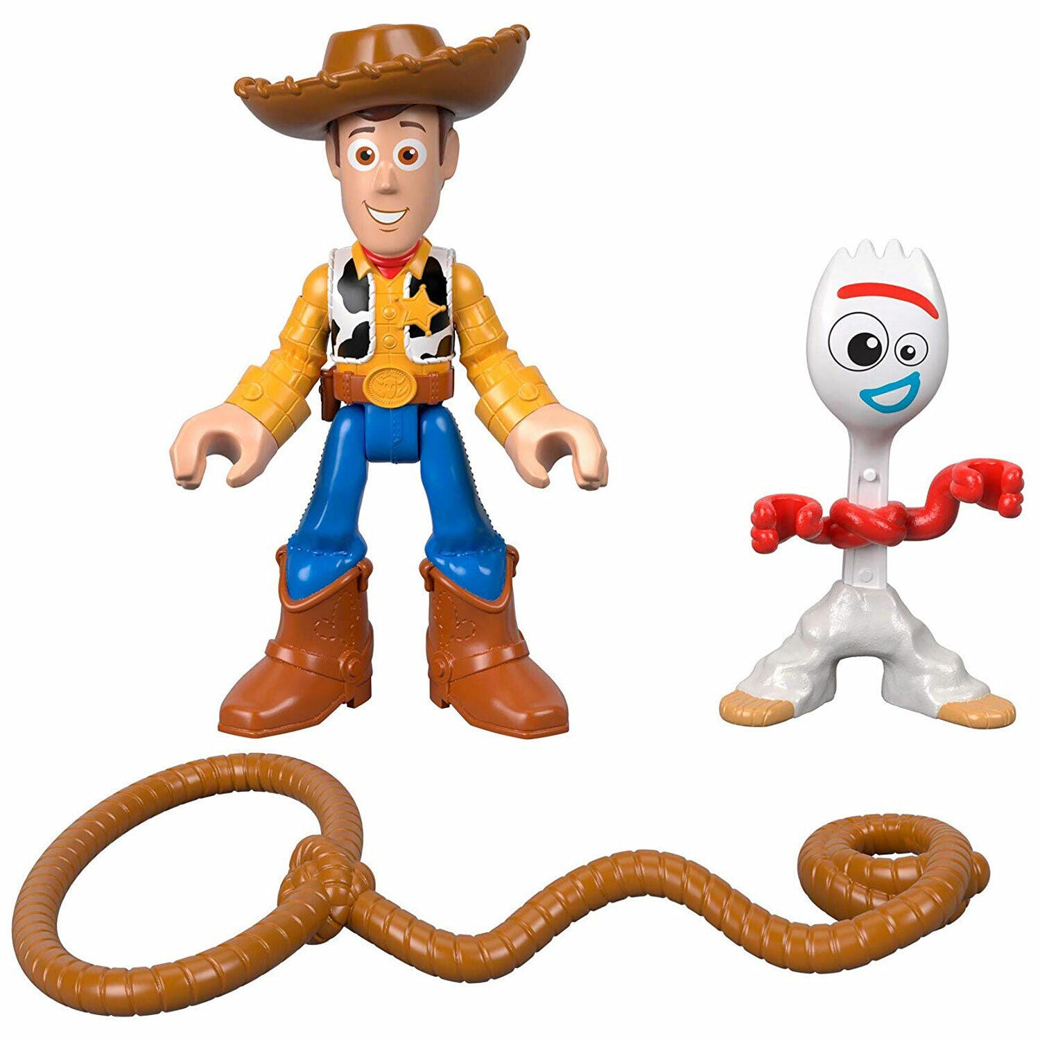 New Imaginext Toy Story 4 Forky & Woody Figures - Sealed Pack