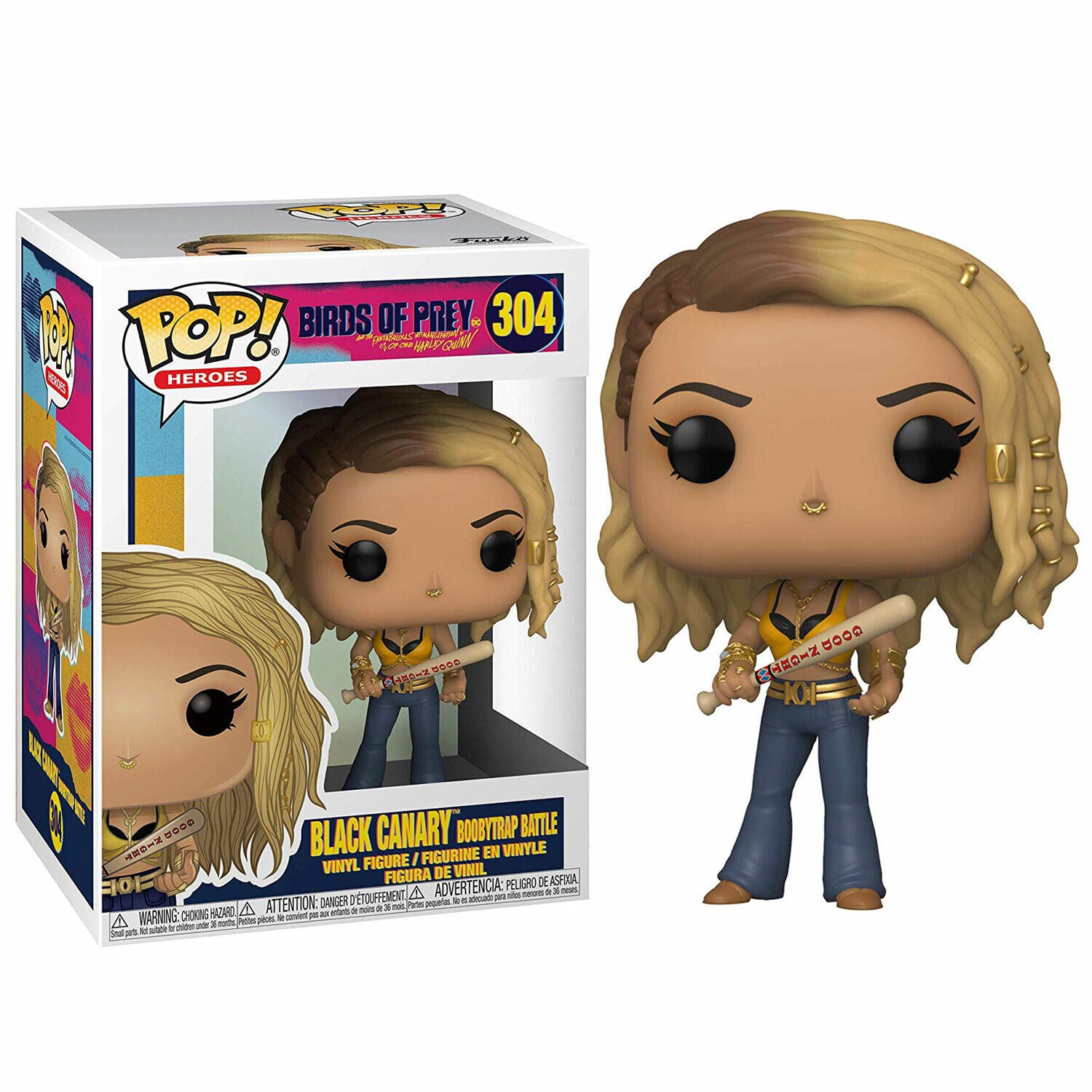 New Birds of Prey Black Canary Pop! Vinyl Figure - Boobytrap Battle