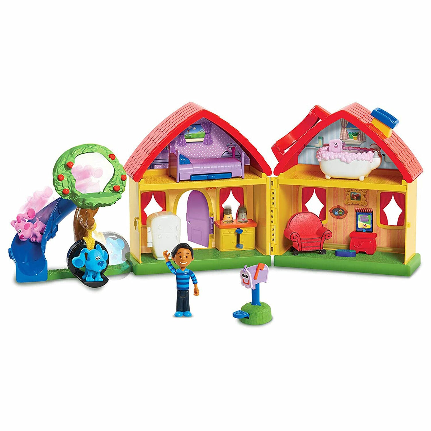 New Blue's Clues & You! Blue's House Playset - Fun for Kids!