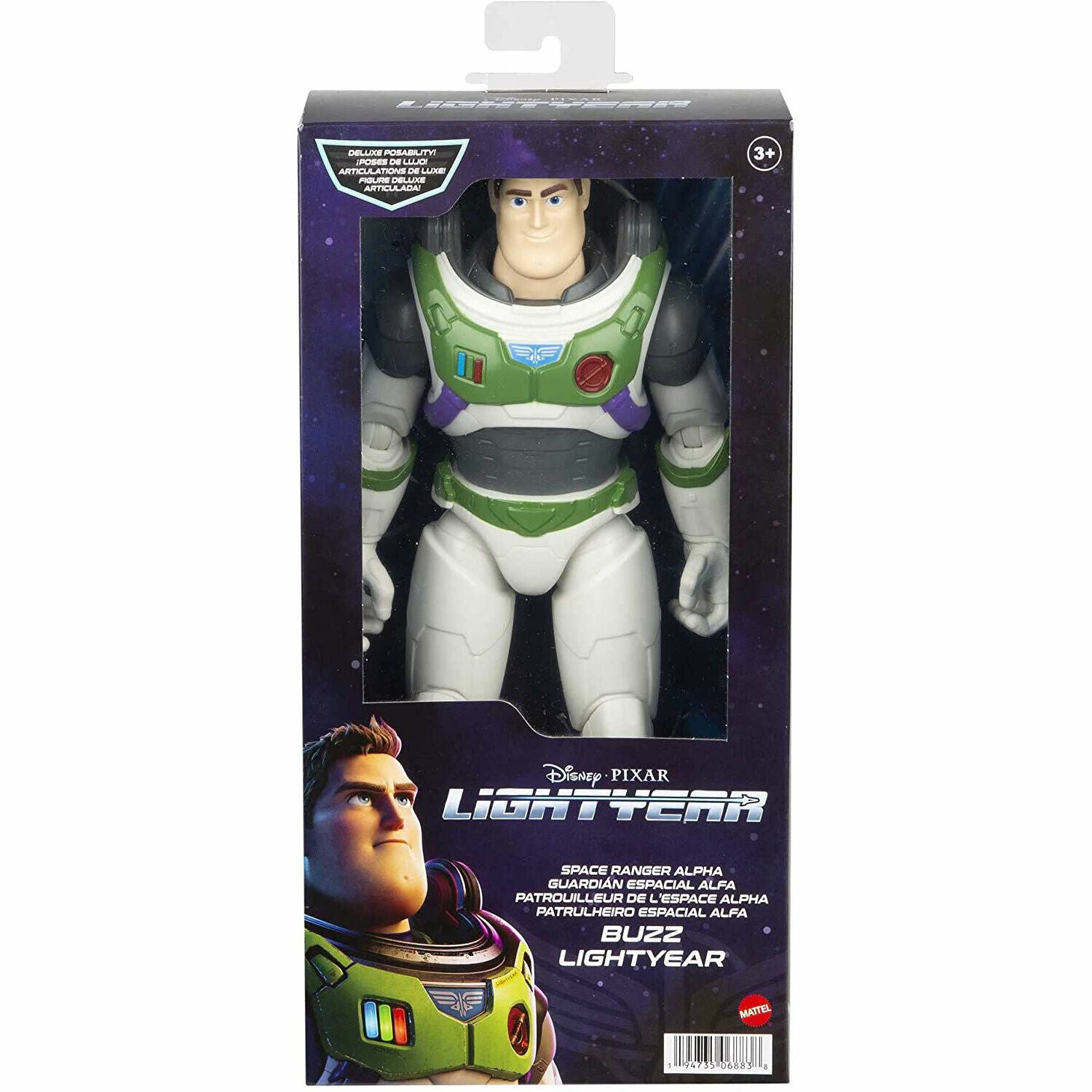 Disney Pixar Lightyear: Space Ranger Alpha Buzz Figure - 12-Inch - NEW!