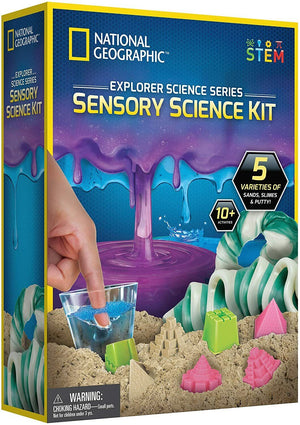 New National Geographic Sensory Science Kit - Explorer Series