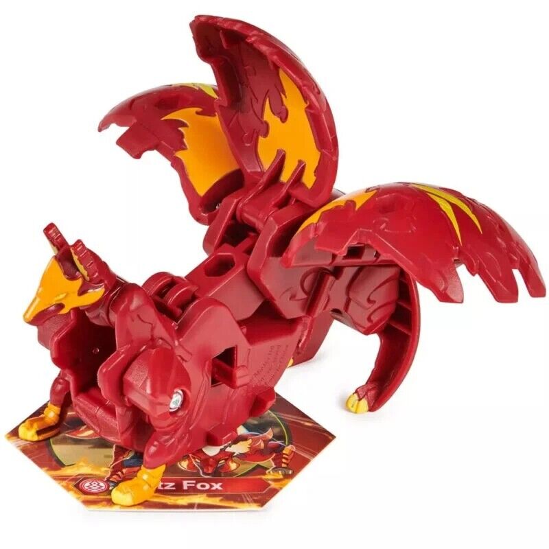 2023 Bakugan Legends Deka Blitz Fox Red Action Figure Spin Master - New