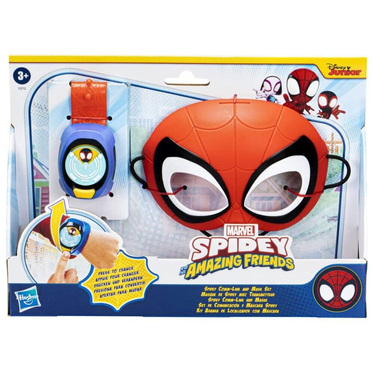 New Spidey & His Amazing Friends Comm-Link & Mask Set - Officially Licensed