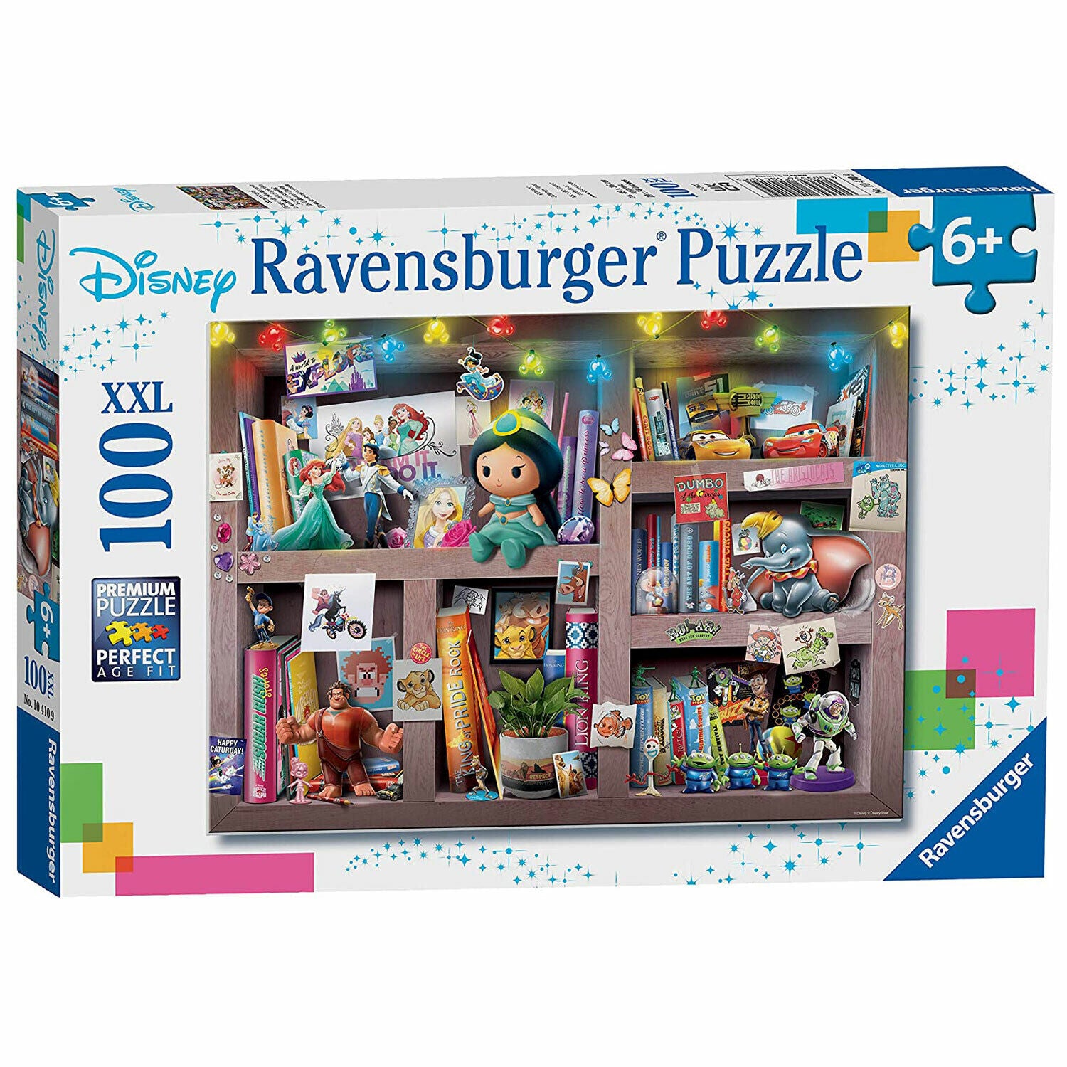 Ravensburger Disney Multicharacter XXL Puzzle - 100 Pieces - Collector's Display