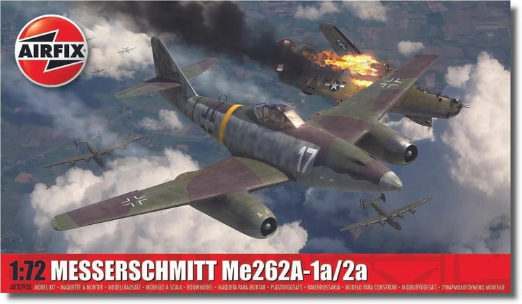 Airfix Model Set - A03090A Messerschmitt Me262A-1a/2a Model Building Kit - Plast