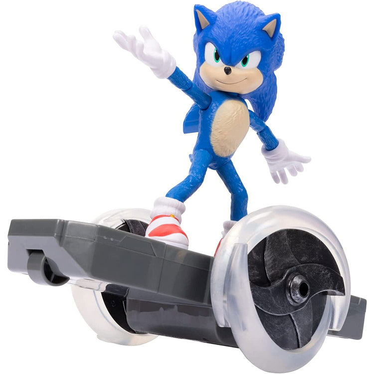 Sonic The Hedgehog 2 Movie: Sonic Speed RC Vehicle *BRAND NEW*