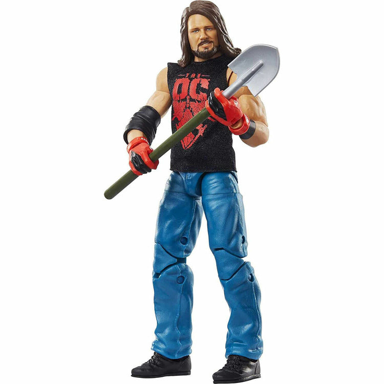 New WWE WrestleMania Elite AJ Styles Action Figure - Collectible Toy