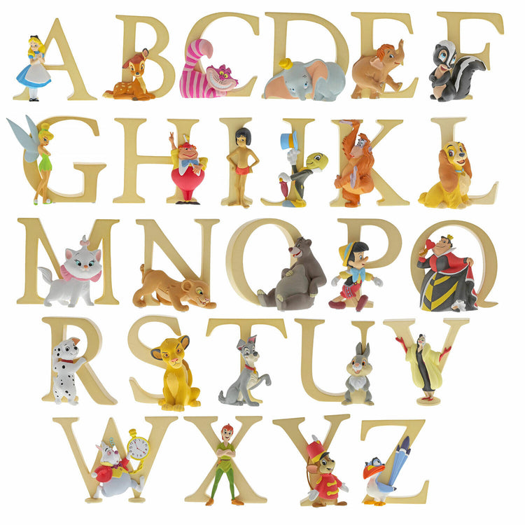 Disney Enchanting Collection Alphabet Letter Figurines - Choose a Letter!