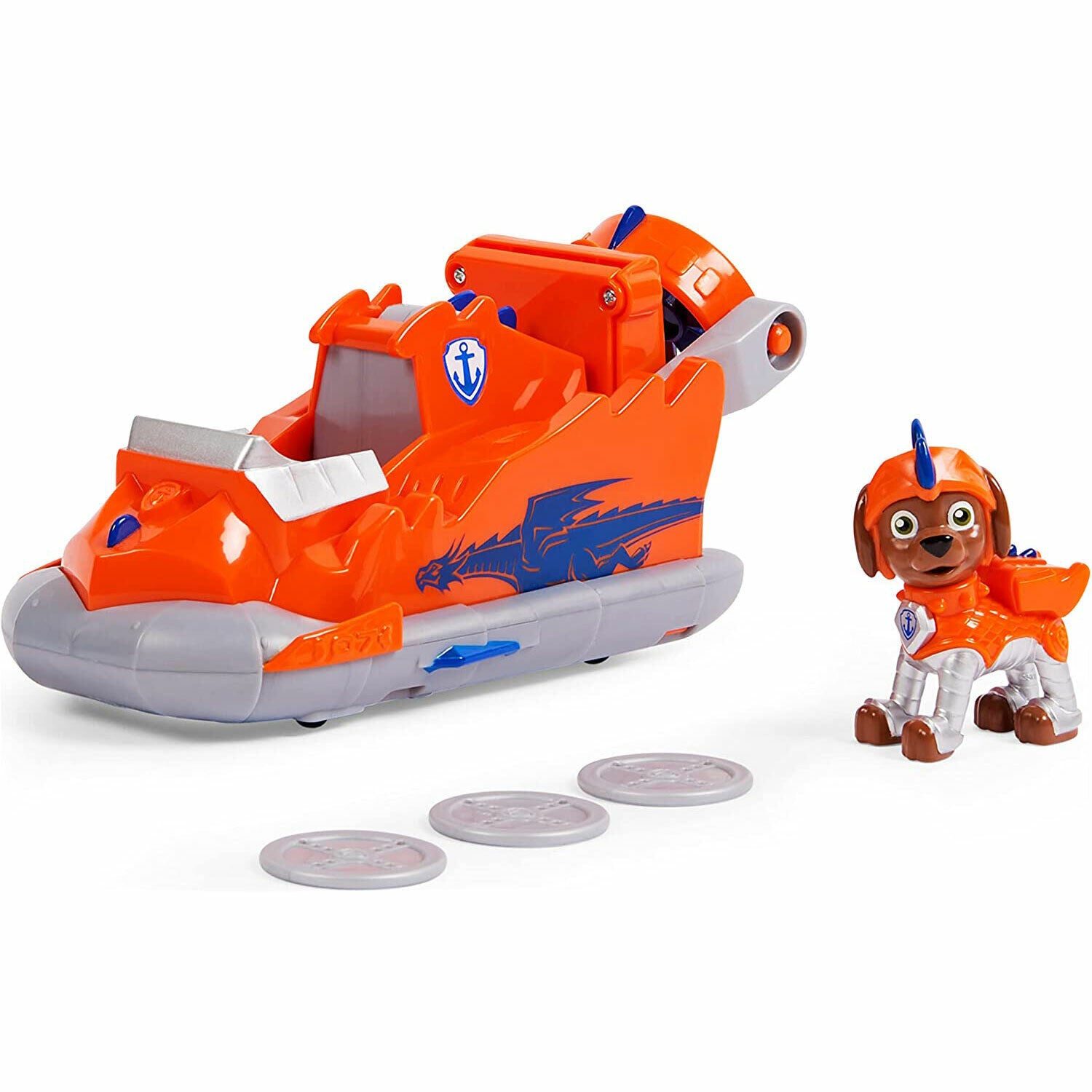 New PAW Patrol Rescue Knights Zuma Deluxe Vehicle - Ready for Adventure!