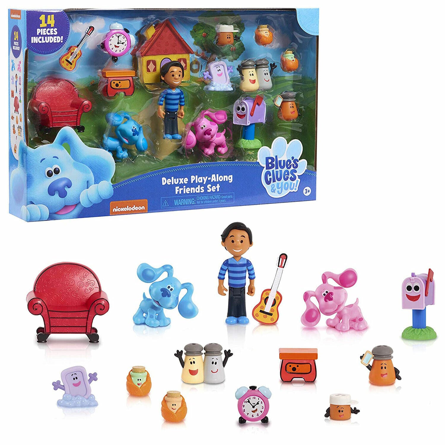 New Blue's Clues & You! Deluxe Play Friends Figure Set