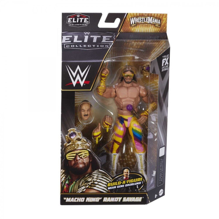 WWE Elite Collection Macho Man Randy Savage Action Figure Wrestlemania 2023