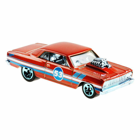 Hot Wheels 1:64 Scale Orange and Blue Vehicles - Choose Your Favorite! - #1/5 '64 Chevy Chevelle SS