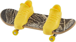 Hot Wheels Skate Fingerboard & Shoes - 1 Fingerboard & 1 Pair of Removable Skate