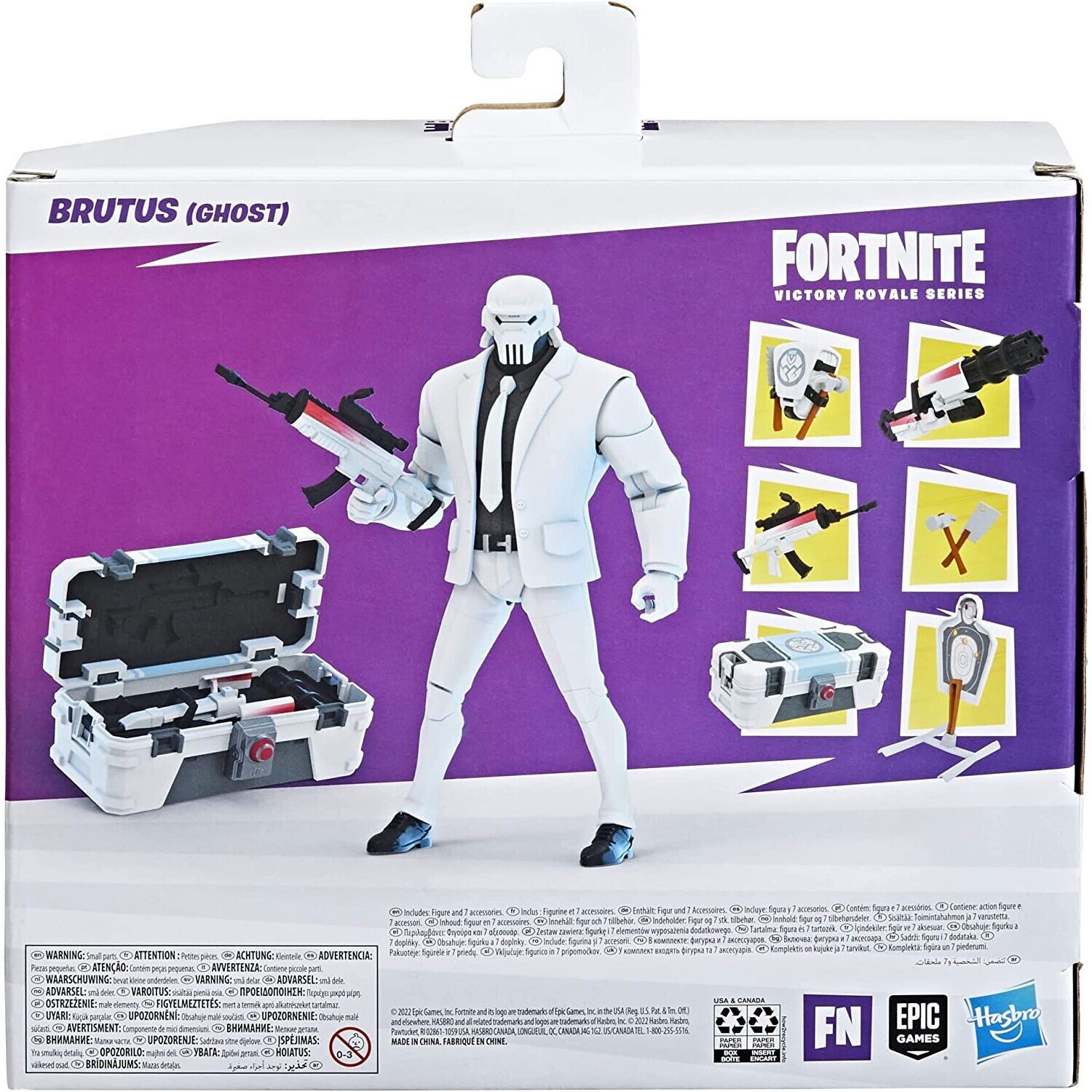 Fortnite Brutus (Ghost) Deluxe 6-Inch Action Figure - Victory Royale Series