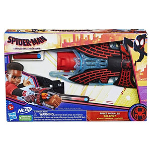 New Marvel Spider-Man Miles Morales Tri-Shot Nerf Blaster - Across the Spider-Ve