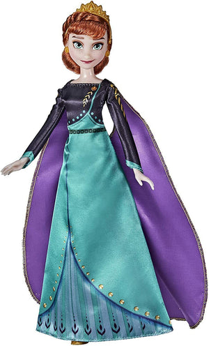 New Disney Frozen 2 Queen Anna Fashion Doll F1412 - Perfect Gift for Kids