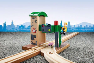 BRIO World Train Signal Station for Kids Age 3 Years Up - Compatible with all BR