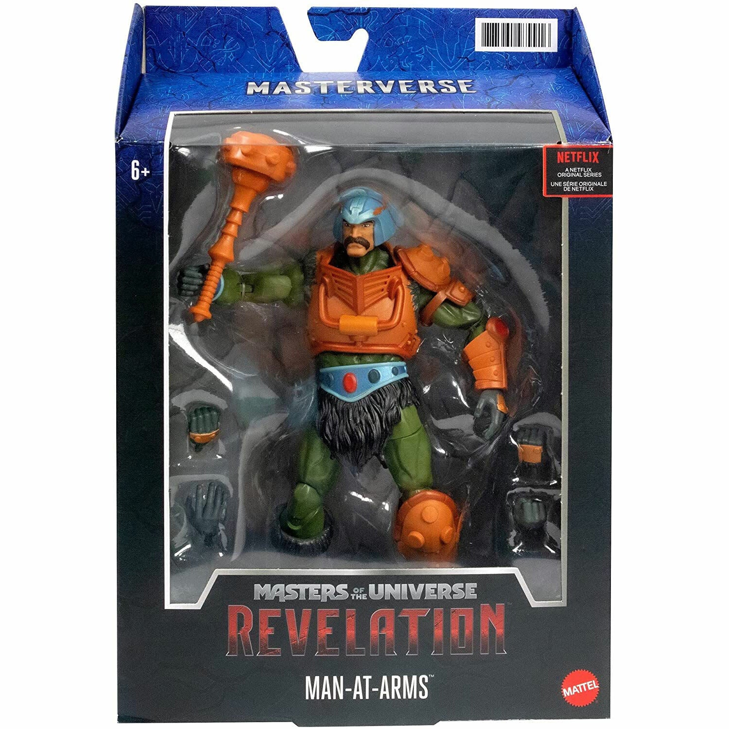 Masters of the Universe Masterverse Man-At-Arms Action Figure- Revelation Series