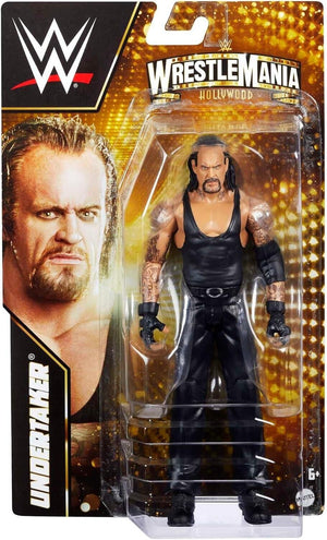 WWE Action Figure Undertaker WrestleMania Basics, Posable 6-inch Collectible for