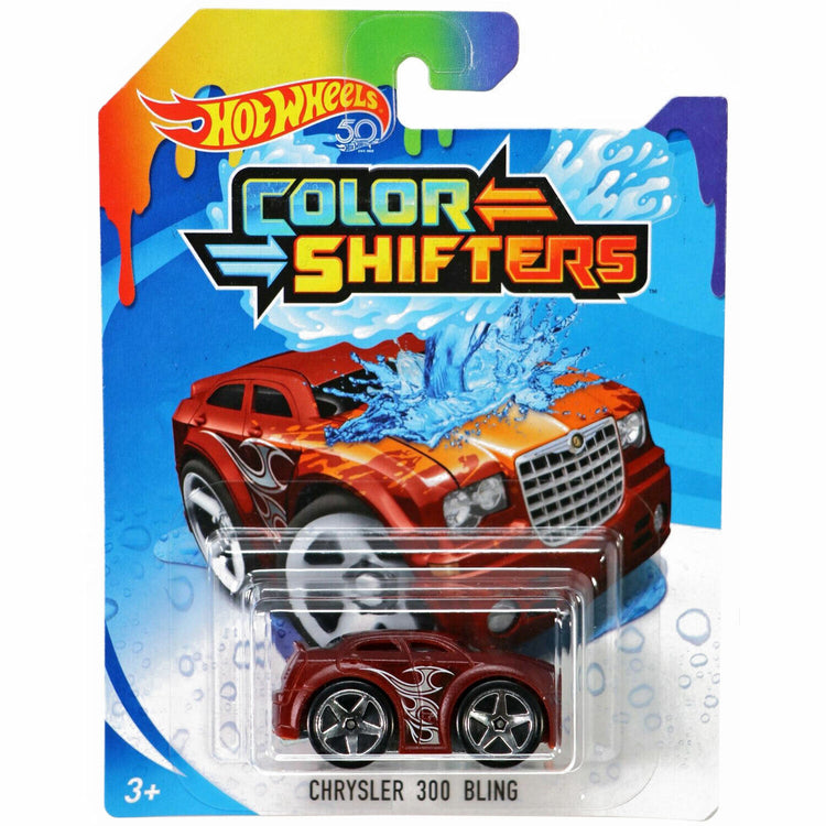 Choose Your Favorite Hot Wheels Colour Shifters 1:64 Vehicle - Chrysler 300 Bling