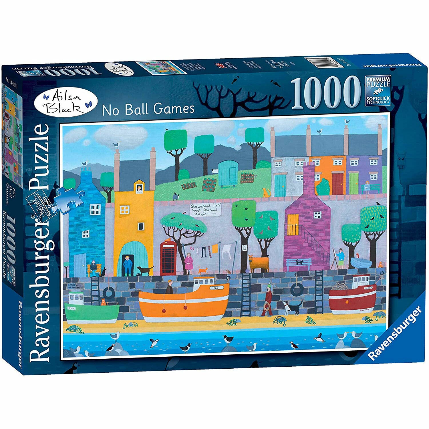 New Ravensburger No Ball Games 1000 Piece Puzzle - Fun Challenge for Adults