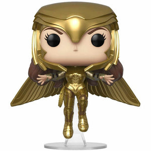 New DC Wonder Woman 1984 Pop! Vinyl Figure - Golden Armor Flying Collectible