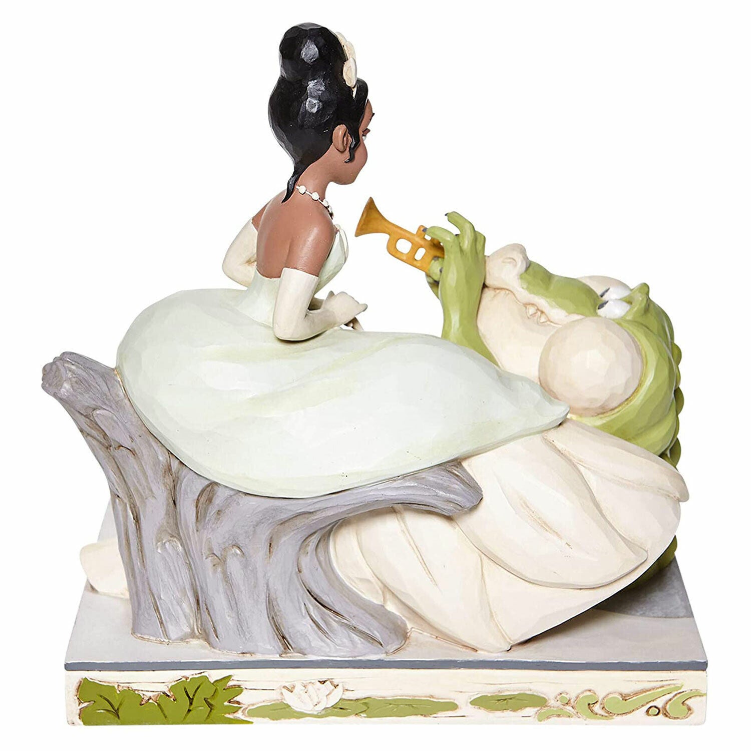 New Disney Traditions Bayou Beauty Tiana Figurine - White Woodland Theme