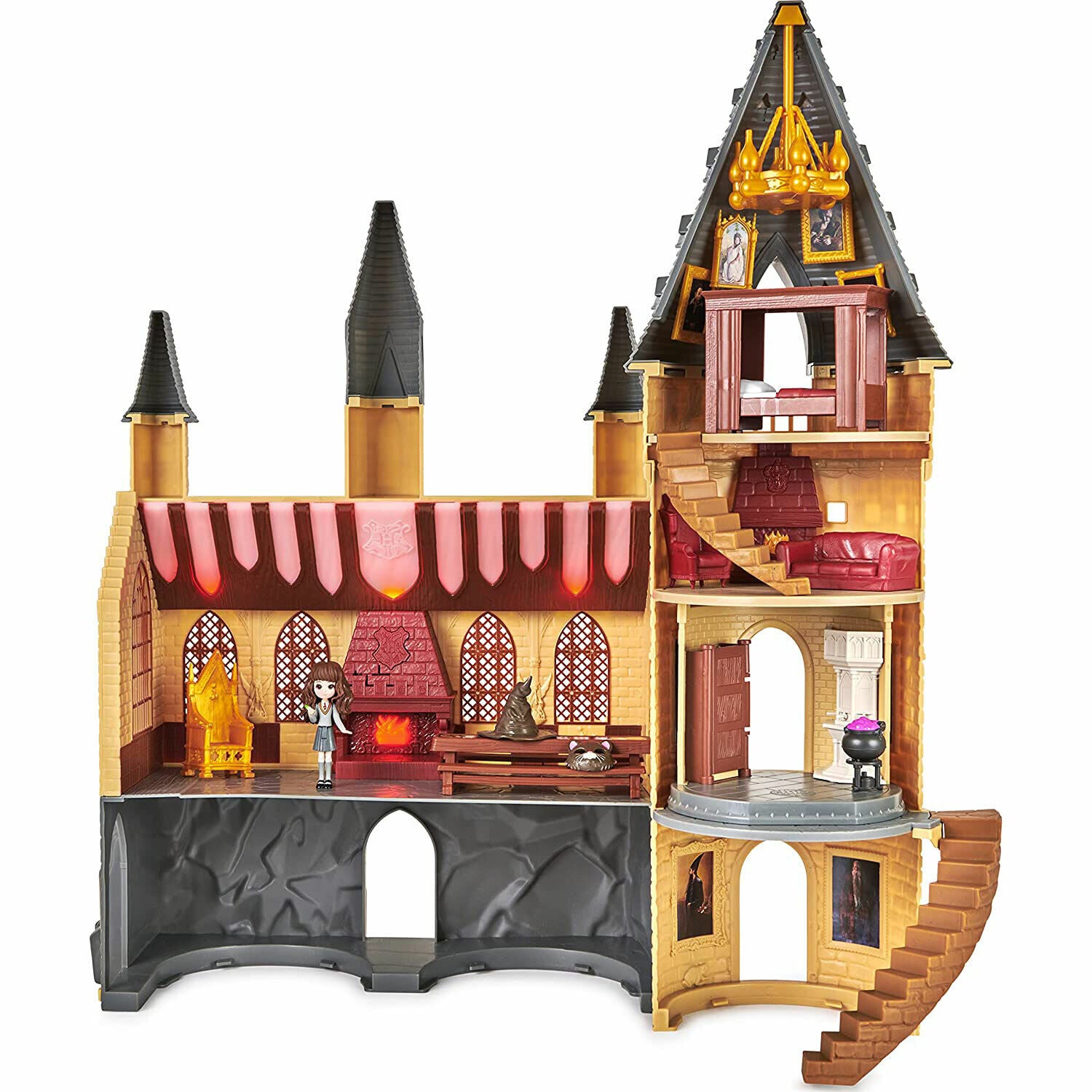 Harry Potter Magical Minis Hogwarts Castle w/ Lights & Sounds - Wizarding World