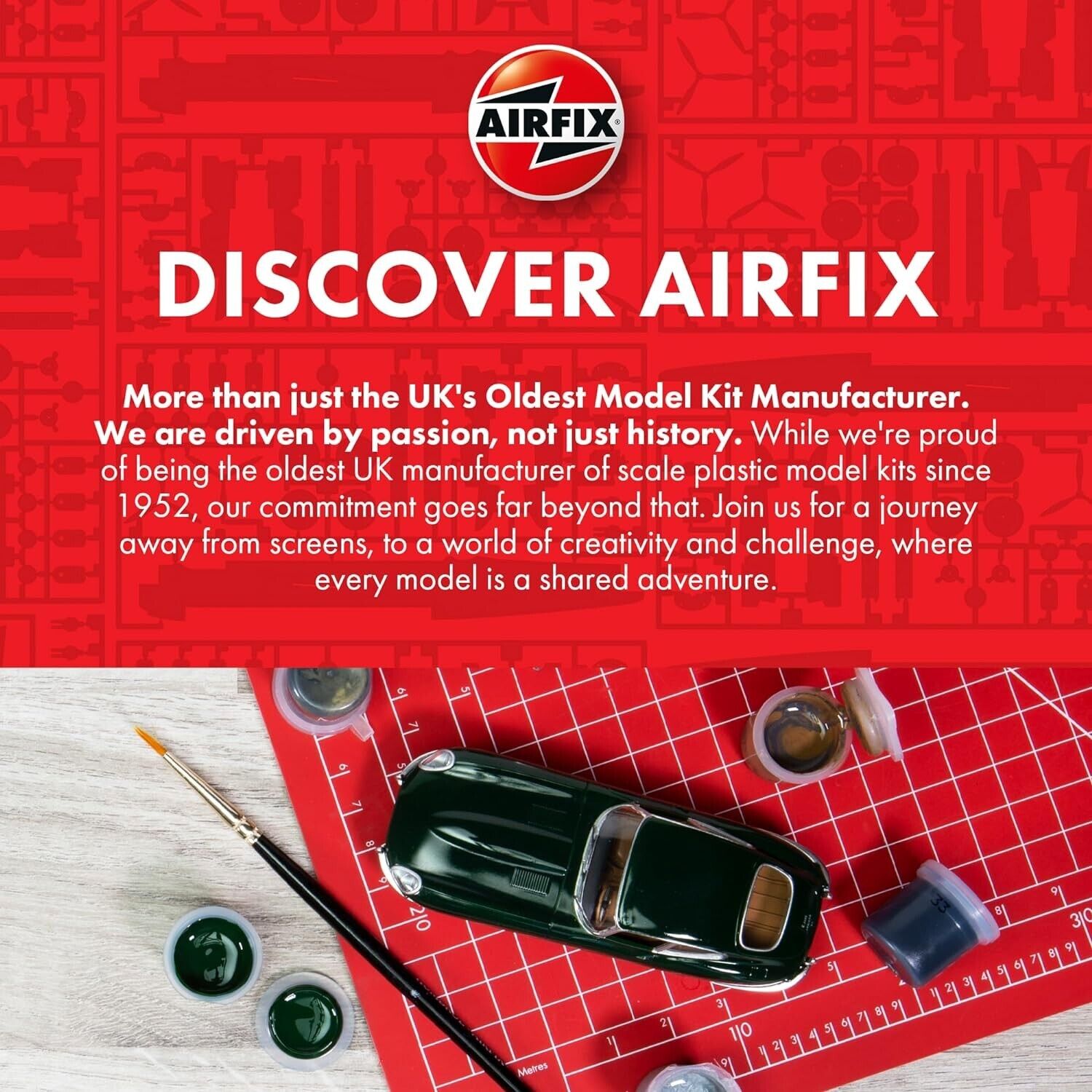 Airfix Hanging Model Aircraft Kits - Hawker Typhoon Mk.Ib Model Building Set