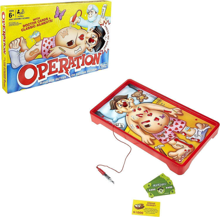 Hasbro Classic Operation Board Game (B2176)