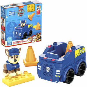 New Mega Bloks PAW Patrol Chase's Patrol Car - Ready for Action!