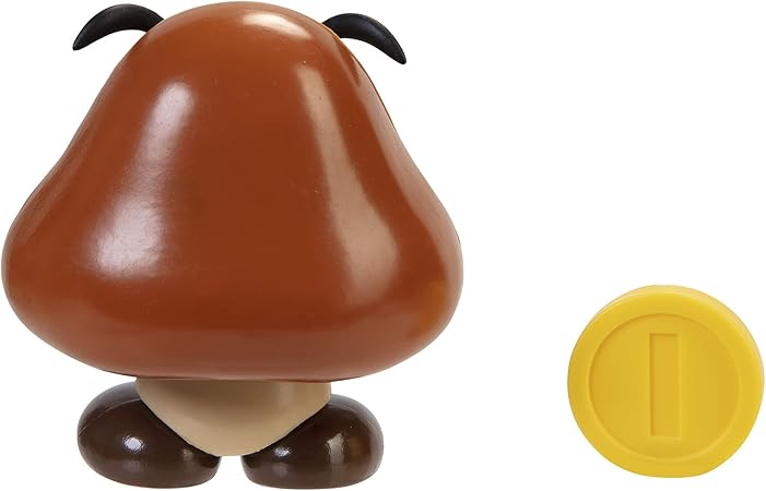 Nintendo Super Mario 10cm Figure - Goomba with Coin