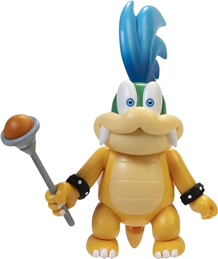Super Mario 10cm Figure - Larry Koopa with Wand,Yellow