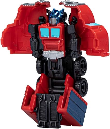 Transformers EarthSpark Tacticon Optimus Prime Figure, 6 cm, Robot Toy for Children from 6 Years