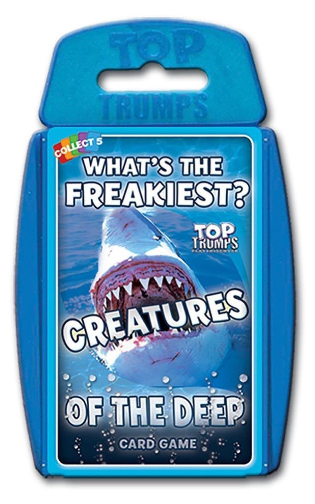 Top Trumps Card Games - Creatures of the Deep Top Trumps Card Game