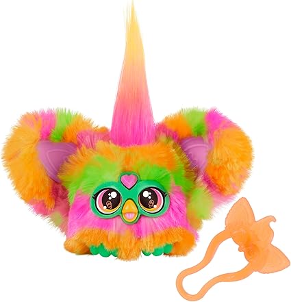 Furby Furblets Par-Tay Mini Electronic Plush Toy, Multiclor