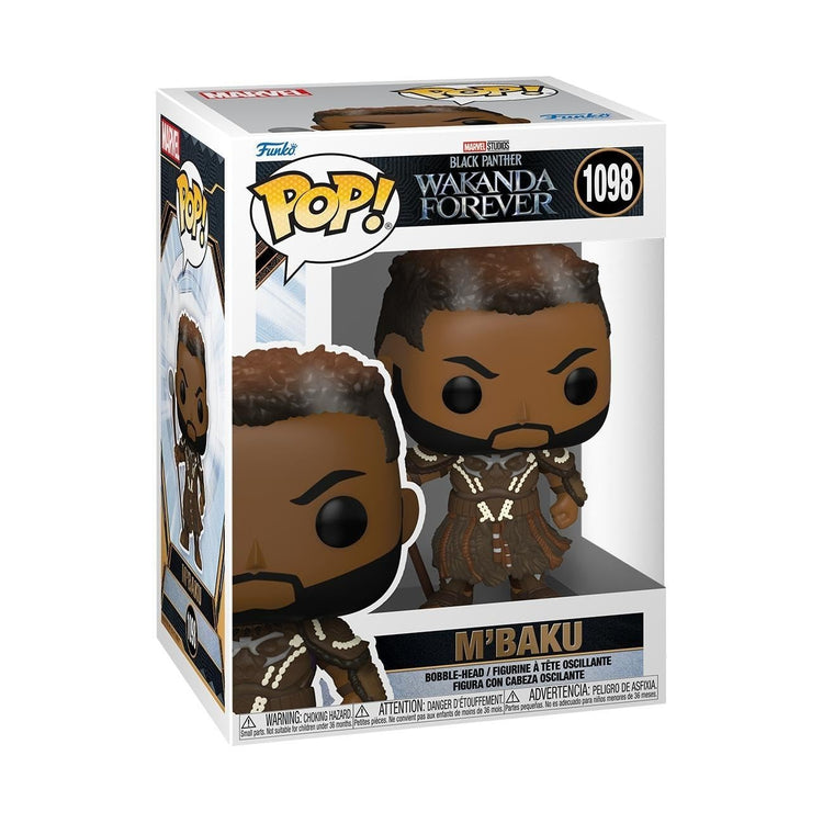 Funko POP! Marvel - Black Panther: Wakanda Forever - Namor, Multicolor, One Size (63938)M'Baku