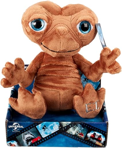 Rainbow Designs Official ET Soft Toy - ET the Extra Terrestrial Plush Teddy - Perfect for Kids & Toddlers - Universal Kidult Memorabilia