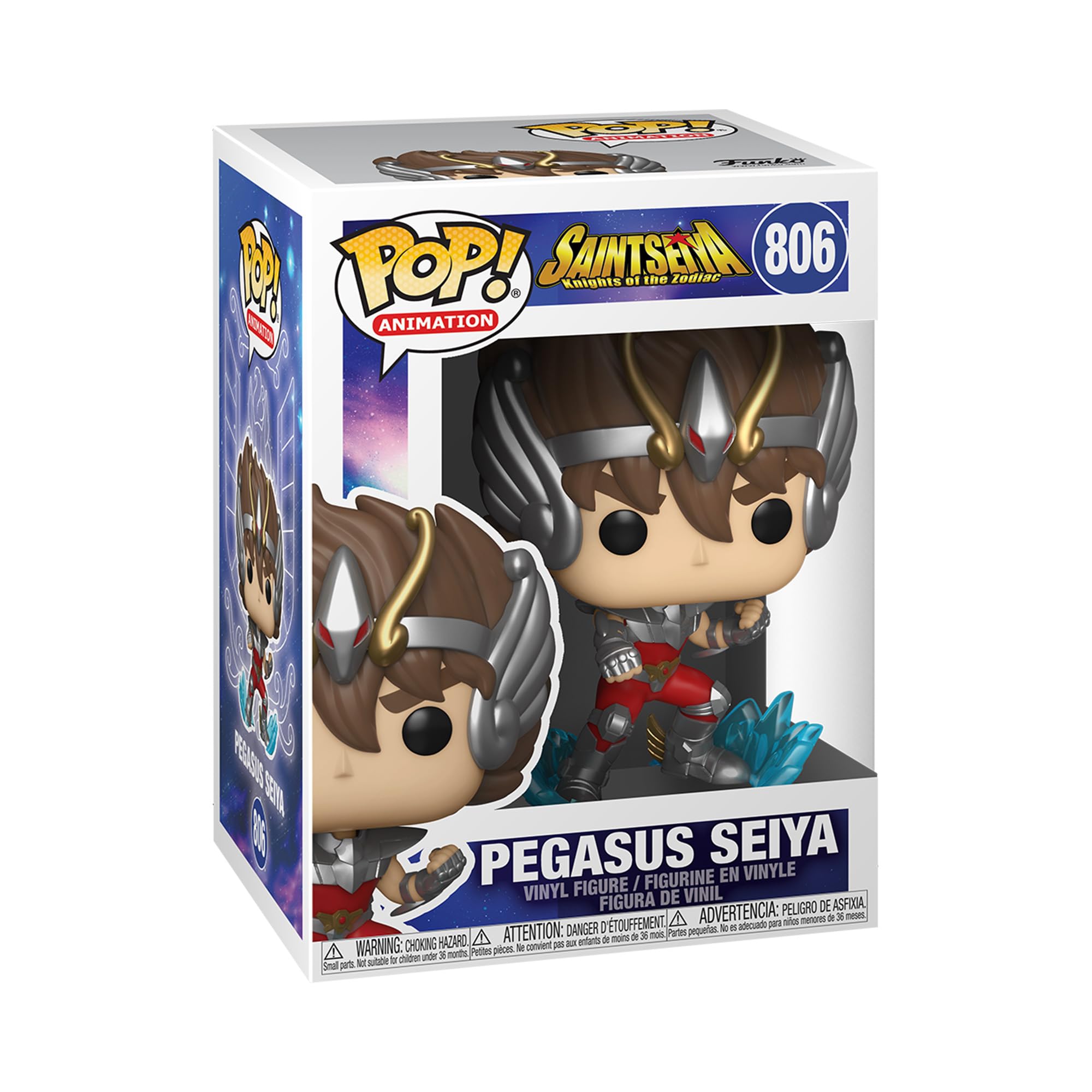 Funko POP! Animation: Saint Seiya - Pegasus Seiya - Collectable Vinyl Figure - Gift Idea - Official Merchandise - Toys for Kids & Adults - Anime Fans - Model Figure for Collectors and Display