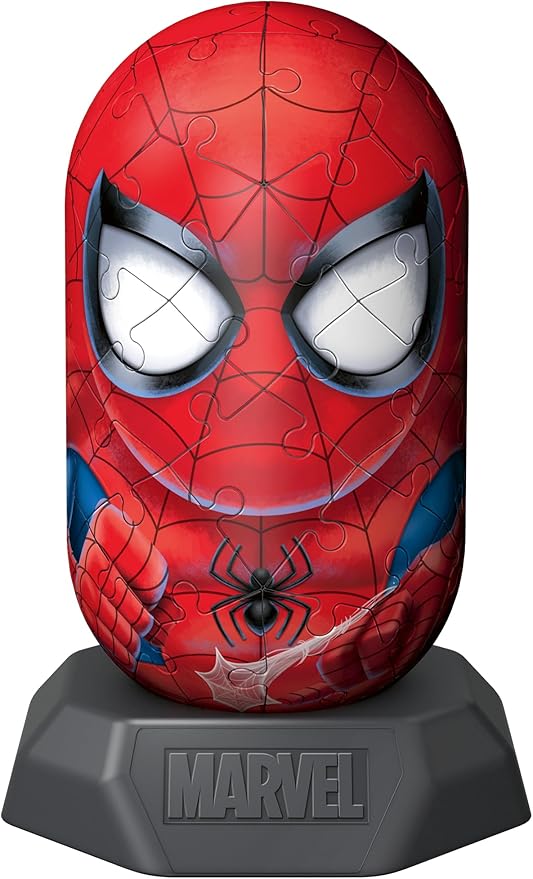 Ravensburger Marvel Hylkies Figures Spiderman - Collectable Toys and Gifts for Kids and Adults Age 6 Years Up - 3D Jigsaw Puzzles - The Avengers