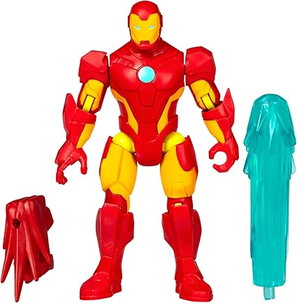 AVENGERS MixMashers Marvel Iron Man Mix-And-Match Action Figure & Accessories, Red