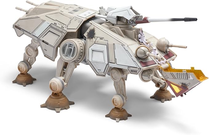 Star Wars™ Micro Galaxy Squadron AT-TE - 9-inch Six-Legged Vehicle with 2.5-Inch Speeder and Five 1-Inch Micro Figure Accessories