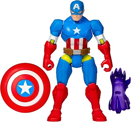 AVENGERS MixMashers Marvel Captain America Mix-And-Match Action Figure & Accessories